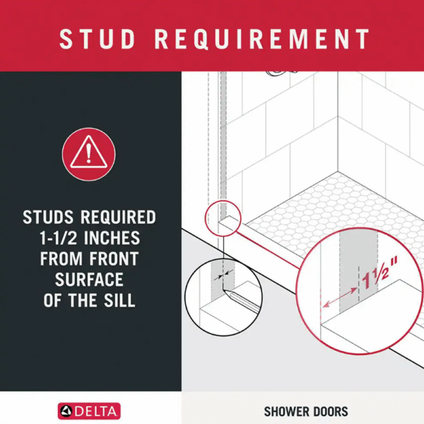 Commix 54-3/8 to 60 in. W x 76 in. H Frameless Exposed Roller Sliding Shower Door in Matte Black, 5/16 in. Clear Glass